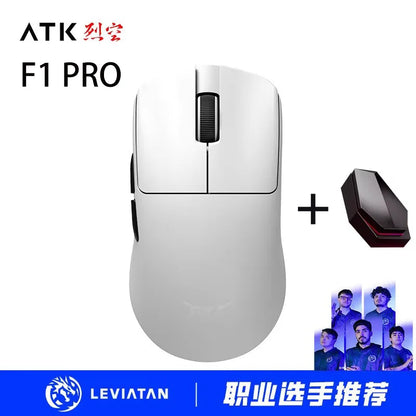 ATK F1 Extreme Wireless Gaming Mouse, PAW3950, 8K, Customizable for PC/FPS