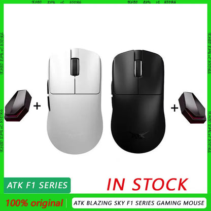 ATK F1 Extreme Wireless Gaming Mouse, PAW3950, 8K, Customizable for PC/FPS