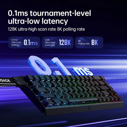 Ace 60 Pro Magnetic Mechanical Keyboard – 0.02mm Accuracy, 0.125ms Delay, Esports