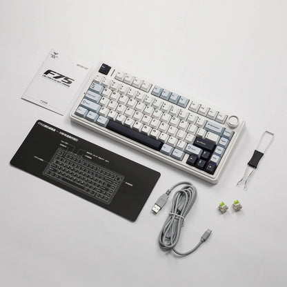 EPOMAKER x AULA F75 75% 80 Keys Hot-Swap Bluetooth/Wired Mechanical Keyboard