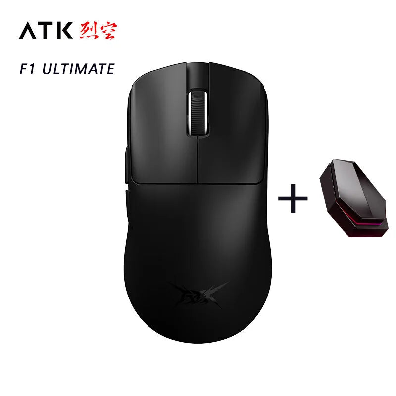 ATK F1 Extreme Wireless Gaming Mouse, PAW3950, 8K, Customizable for PC/FPS