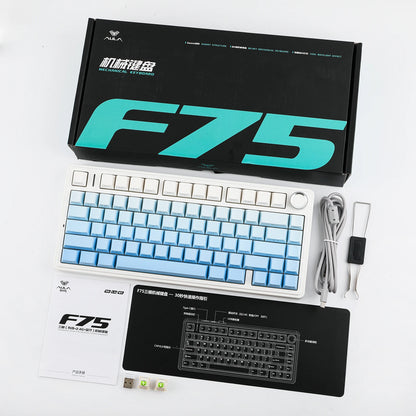 EPOMAKER x AULA F75 75% 80 Keys Hot-Swap Bluetooth/Wired Mechanical Keyboard