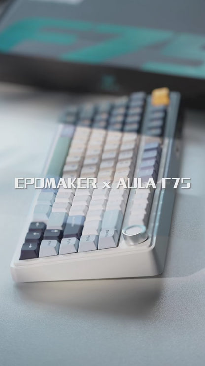 EPOMAKER x AULA F75 75% 80 Keys Hot-Swap Bluetooth/Wired Mechanical Keyboard